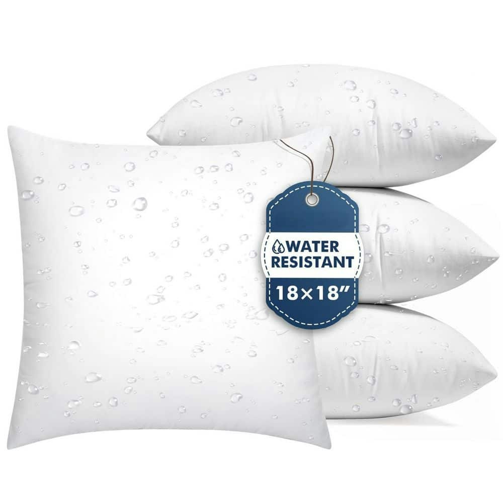 18" x 18" Outdoor Pillow Inserts 4-Pack: $92.99 18" x 18" Outdoor Pillow Inserts 4-Pack: $92.99