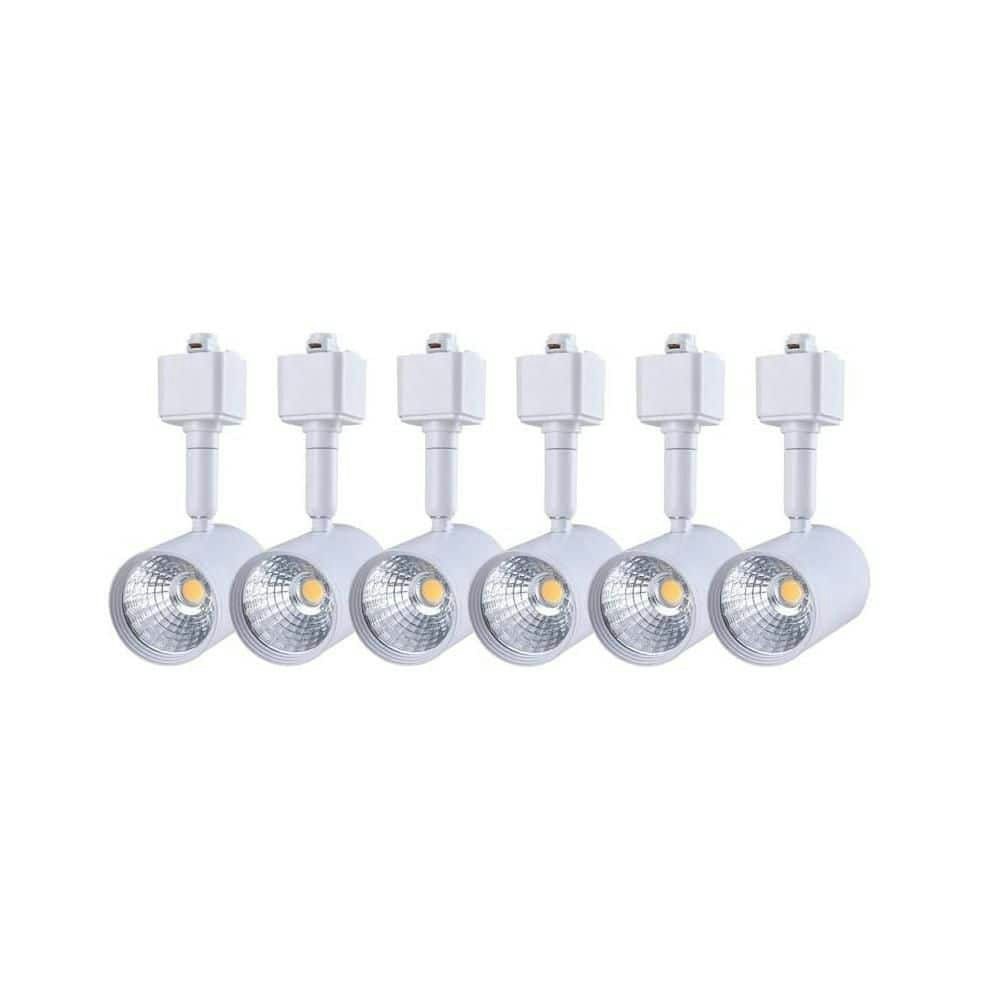 Integrated LED Linear Track Cylinder Light 3000K 6-Pack: $210.55