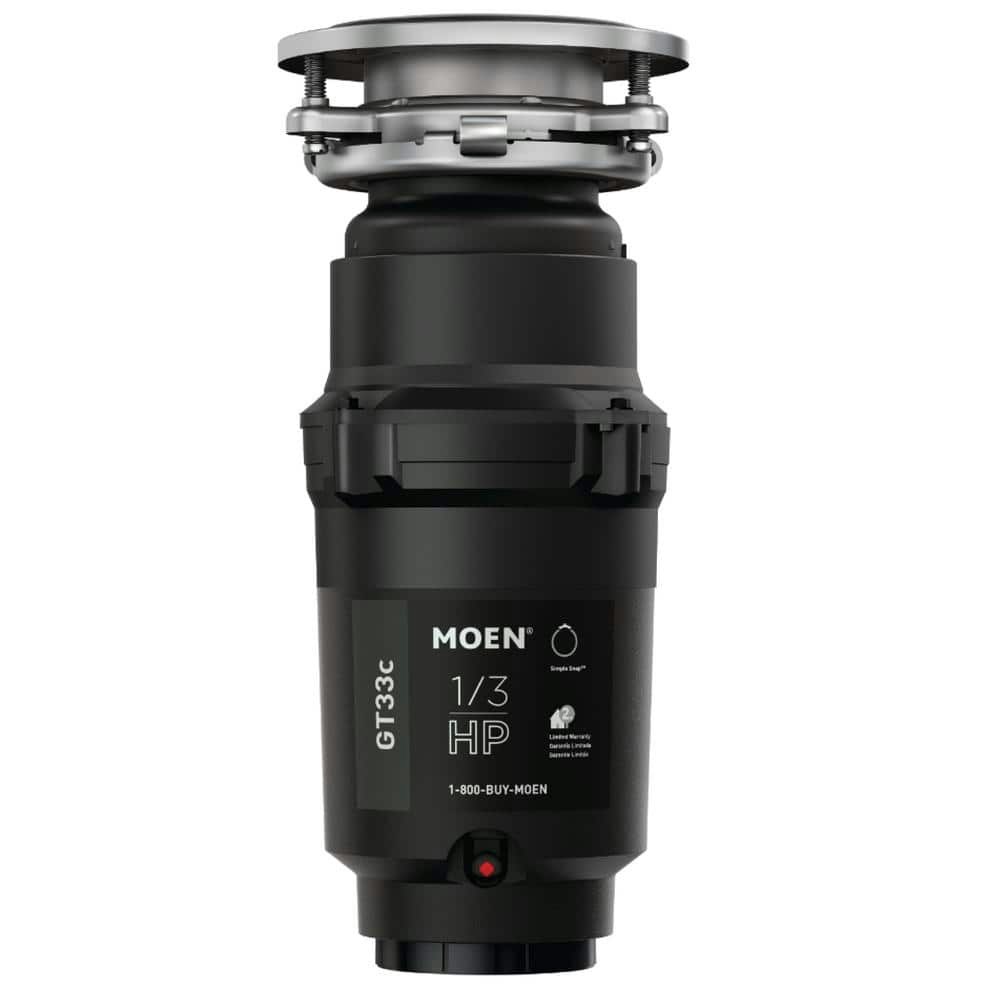 GT Series 1/3 HP Continuous Feed Garbage Disposal: $86.23