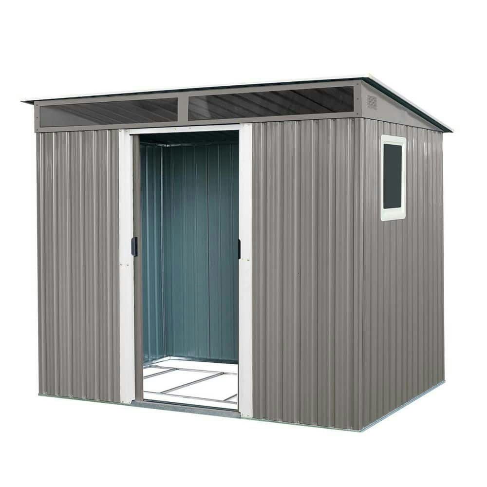 8x6-Foot Outdoor Metal Storage Shed: $331.54 8x6-Foot Outdoor Metal Storage Shed: $331.54