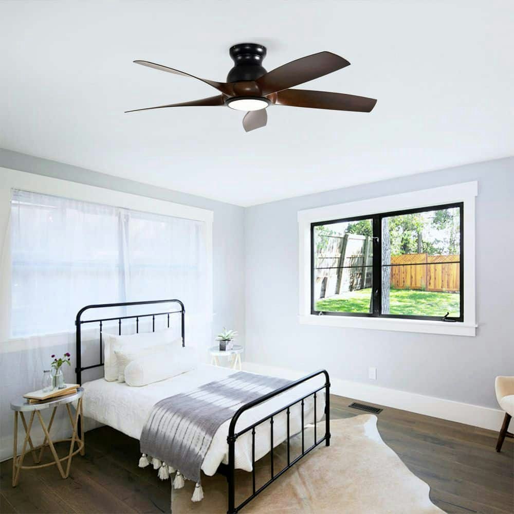 56-Inch 6-Speed LED Flush Mount Ceiling Fan: $242.13 56-Inch 6-Speed LED Flush Mount Ceiling Fan: $242.13