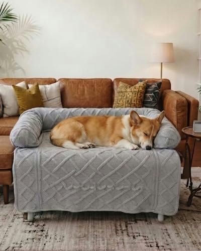 Calming Dog Couch Bed Furniture Protector: $37.41