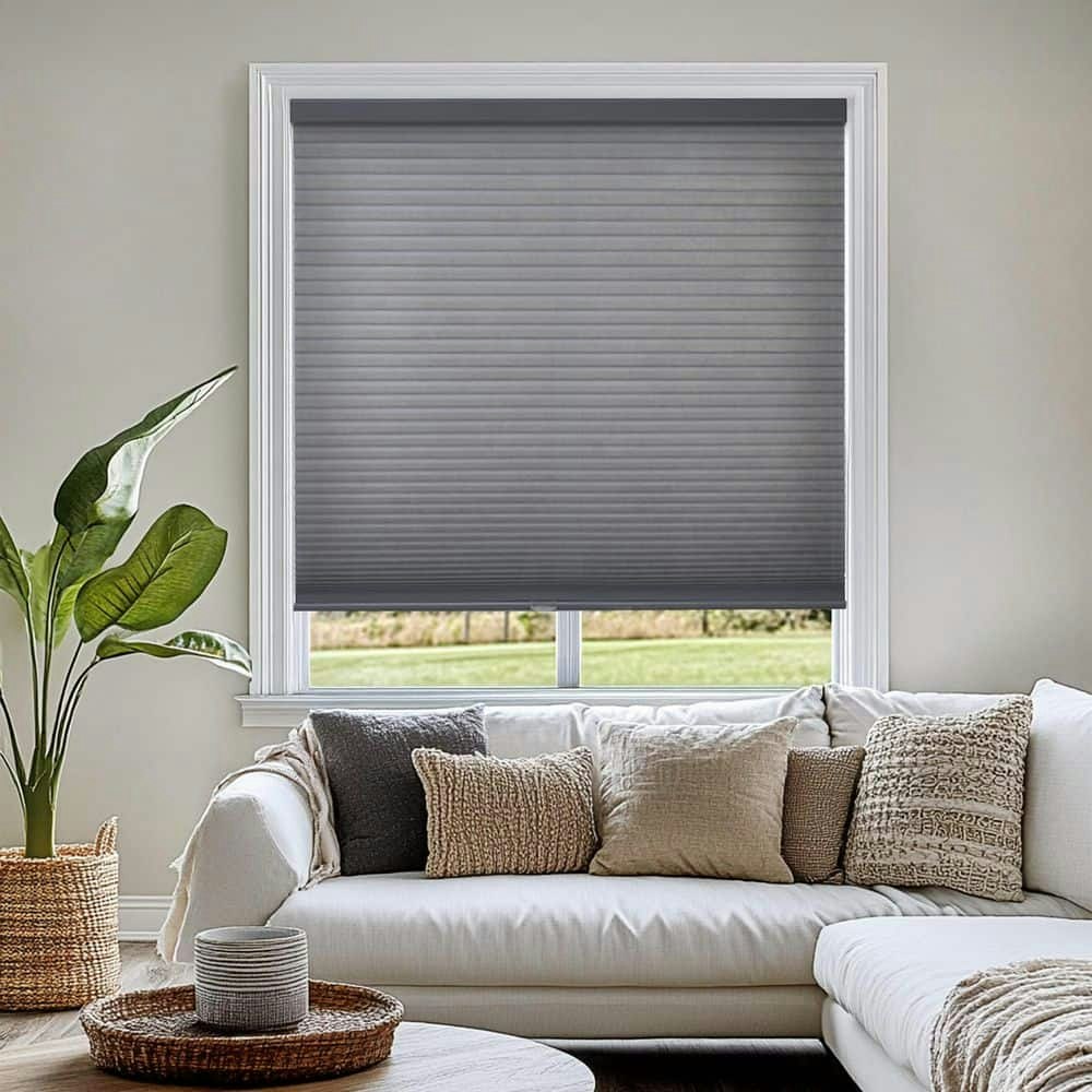 Morning Fog Cordless Light Filtering Cellular Shade 34.75" x 84": $65.99 Morning Fog Cordless Light Filtering Cellular Shade 34.75" x 84": $65.99