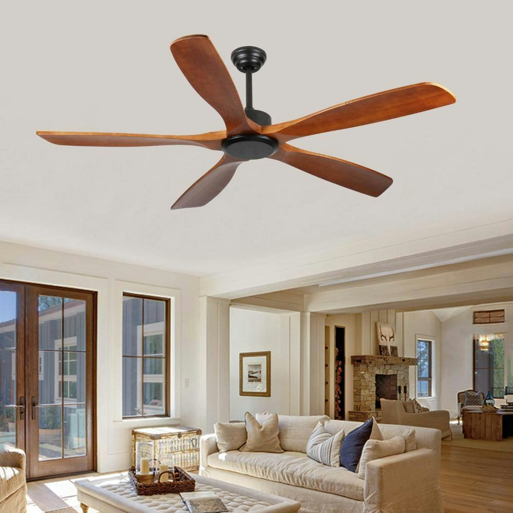 60-Inch 6-Speed Reversible DC Motor Wood Ceiling Fan: $320.25 60-Inch 6-Speed Reversible DC Motor Wood Ceiling Fan: $320.25