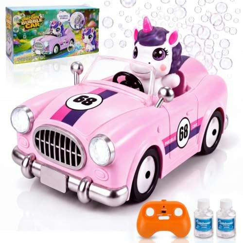 Ejonix Unicorn Remote Control Bubble Car: $31.99