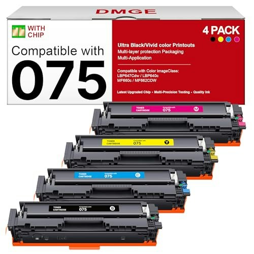 Canon 075 Toner Cartridge Set: $114.98 Canon 075 Toner Cartridge Set: $114.98