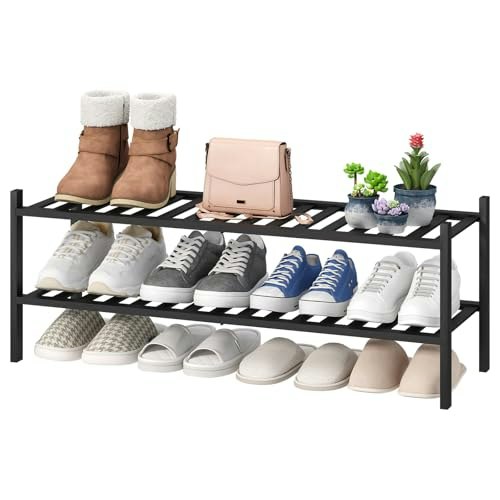 Viewcare 33-Inch 2-Tier Bamboo Shoe Rack: $20.39 Viewcare 33-Inch 2-Tier Bamboo Shoe Rack: $20.39