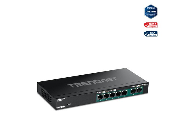 Trendnet 7-Port Multi-Gig PoE+ Switch: $74.99