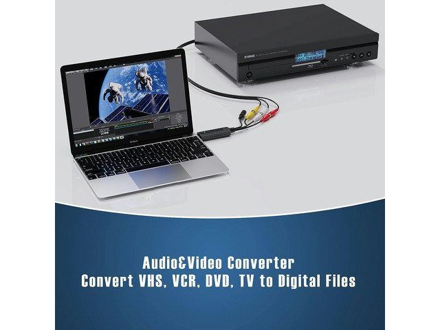 USB RCA to Digital Video Capture Card: $25.98 USB RCA to Digital Video Capture Card: $25.98