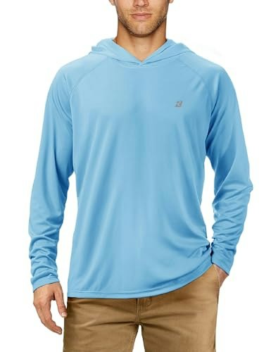 Roadbox Men's UPF 50+ Fishing Sun Hoodie: $11.42 Roadbox Men's UPF 50+ Fishing Sun Hoodie: $11.42
