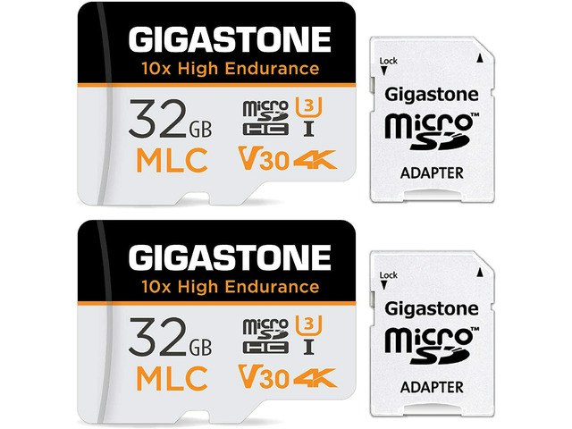 Gigastone 32GB MLC MicroSD Card 2-Pack: $71.99 Gigastone 32GB MLC MicroSD Card 2-Pack: $71.99