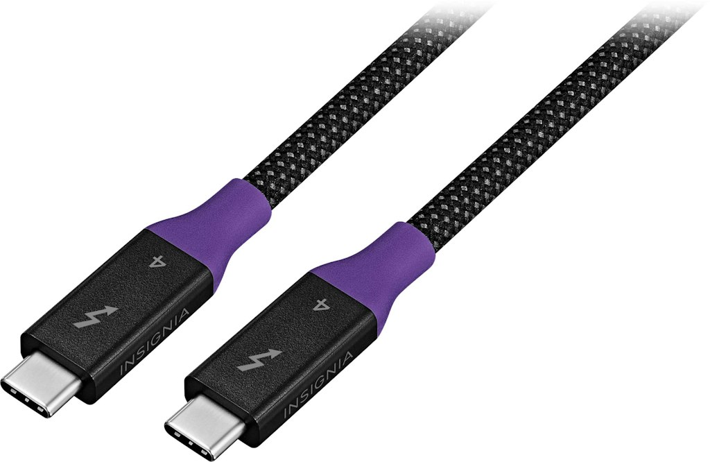 Insignia 3.28-foot Thunderbolt 4 USB-C to USB-C Cable: $44.99 Insignia 3.28-foot Thunderbolt 4 USB-C to USB-C Cable: $44.99