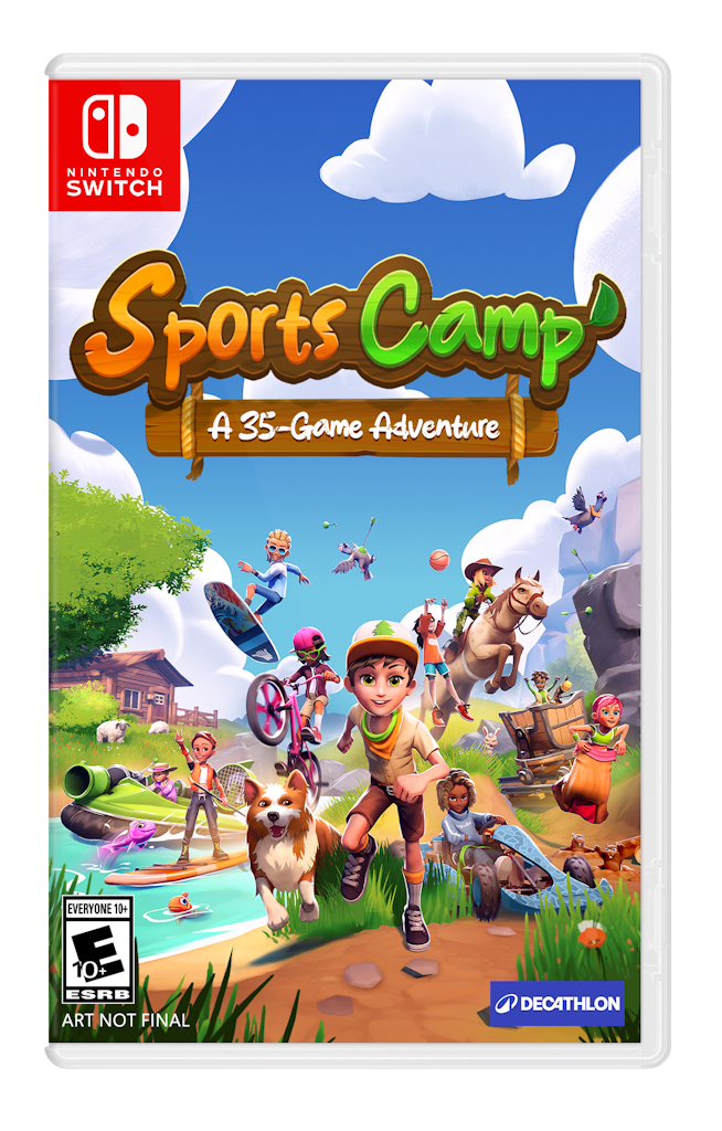 Sports Camp: A 35-Game Adventure for Nintendo Switch: $14.99