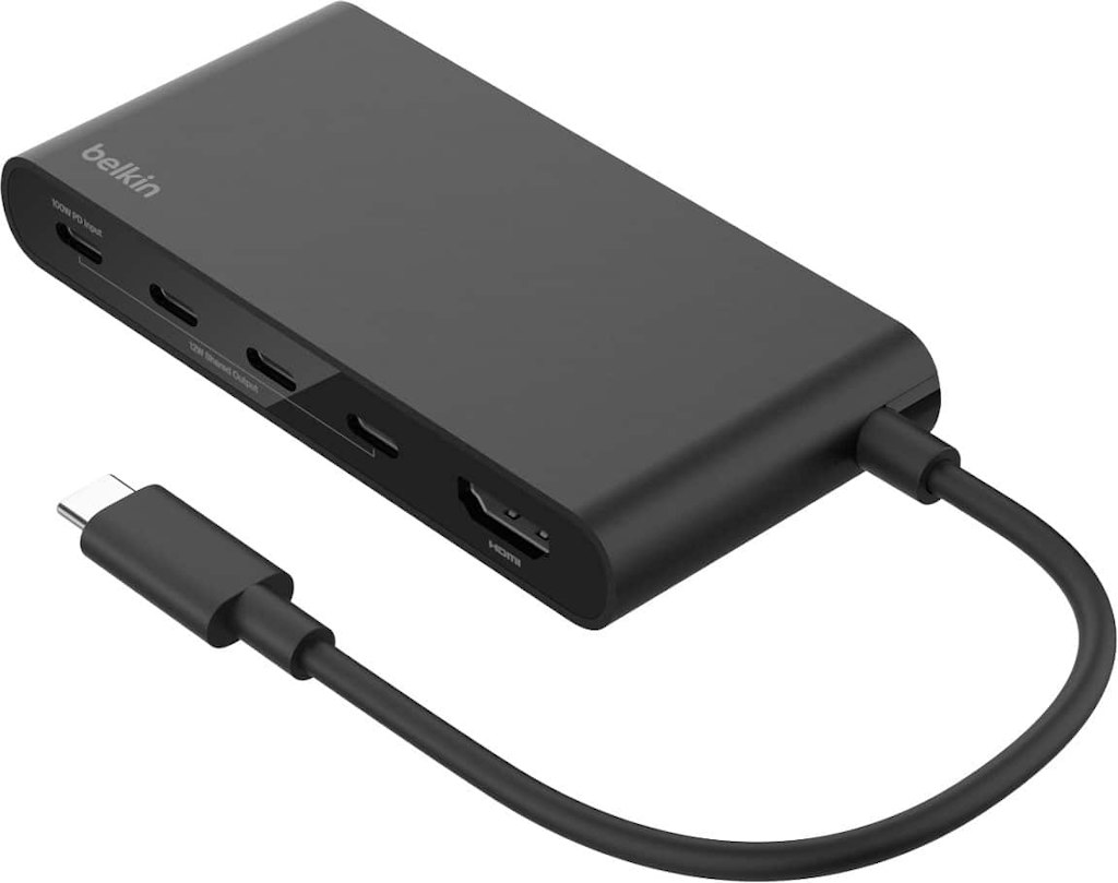 Belkin 5-Port USB-C Hub with 4K HDMI and 100W Power Delivery: $31.99 Belkin 5-Port USB-C Hub with 4K HDMI and 100W Power Delivery: $31.99