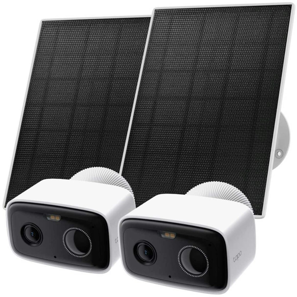 Tapo Solar-Powered Wireless Security Camera 2-Pack: $99.99 Tapo Solar-Powered Wireless Security Camera 2-Pack: $99.99