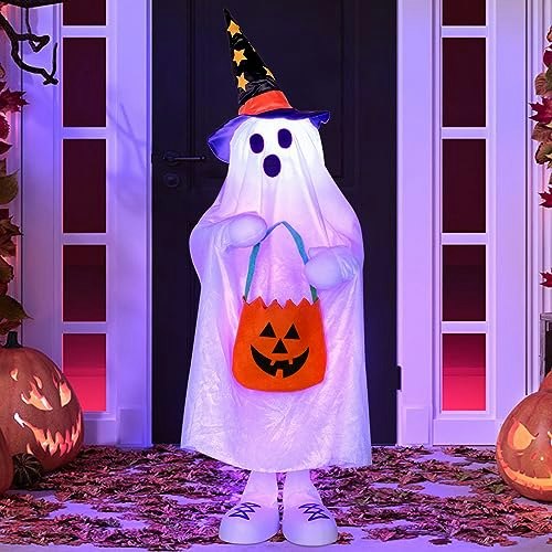 Halloween Light-Up Color-Changing Ghost Decoration: $24.98