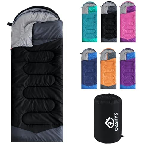 Oaskys 3-Season Camping Sleeping Bag: $20.98 Oaskys 3-Season Camping Sleeping Bag: $20.98