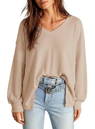 Dokotoo Women's Long Sleeve Oversized Shirt: $16.98 Dokotoo Women's Long Sleeve Oversized Shirt: $16.98