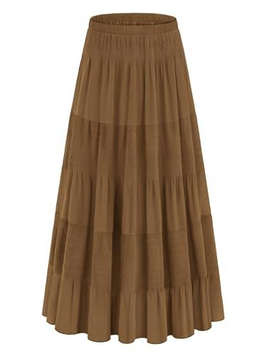 Onlypuff Women's Chiffon Maxi Skirt: $25.58