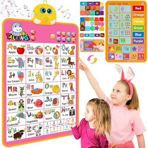 Interactive Alphabet Wall Chart: $19.79 Interactive Alphabet Wall Chart: $19.79