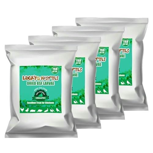 44lb Dried Black Soldier Fly Larvae Chicken and Duck Food: $179.34