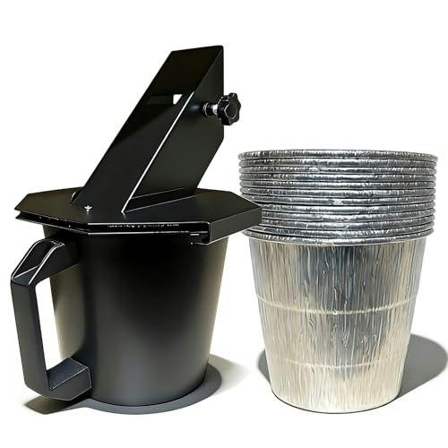 Grease Bucket with Lid for Pellet Grills: $42.42 Grease Bucket with Lid for Pellet Grills: $42.42