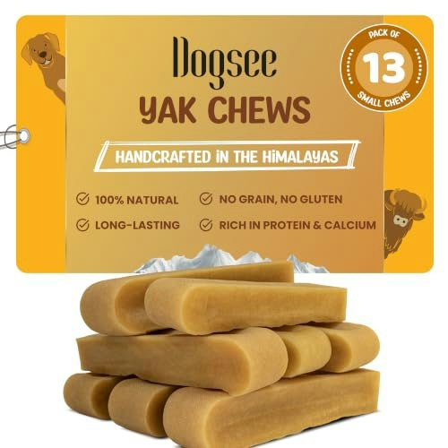 Dogsee Yak Chews 1lb 13-Pack: $19.16 Dogsee Yak Chews 1lb 13-Pack: $19.16