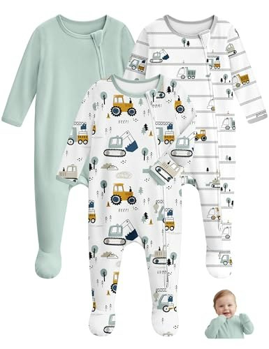 Unnivoll Organic Cotton Baby Sleepers: $18.69 Unnivoll Organic Cotton Baby Sleepers: $18.69