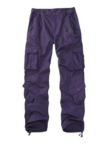 Sobrisah Women's Mid-Rise Cargo Pants: $38.24