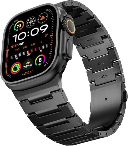 I-Boruly Grade 5 Titanium Apple Watch Band: $53.54