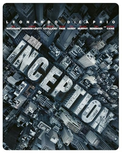 Inception Steelbook 4K Ultra HD: $42.94