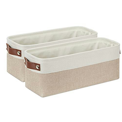 Dullemelo Canvas Storage Baskets 2-Pack: $19.99 Dullemelo Canvas Storage Baskets 2-Pack: $19.99