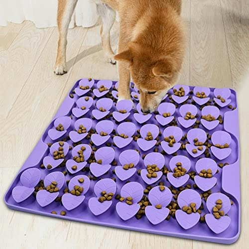 Femont Snuffle Mat and Slow Feeder Lick Mat for Dogs: $35.99