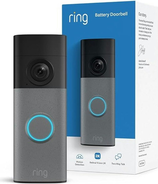 Ring Battery Doorbell 2K (2026): $40