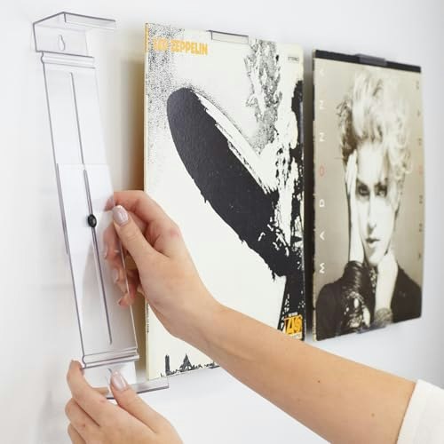 CollectorMount Adjustable Vinyl Record Display Mount 4-Pack: $27.99