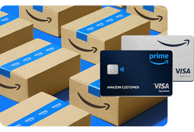 Amazon Prime Visa Credit Card for Apply to get a $150 gift card + free shipping
