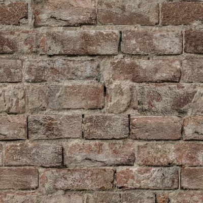 Red Brick Peel & Stick Wallpaper 78.7" x 17.3" Roll for $6 + free shipping w/ Prime
