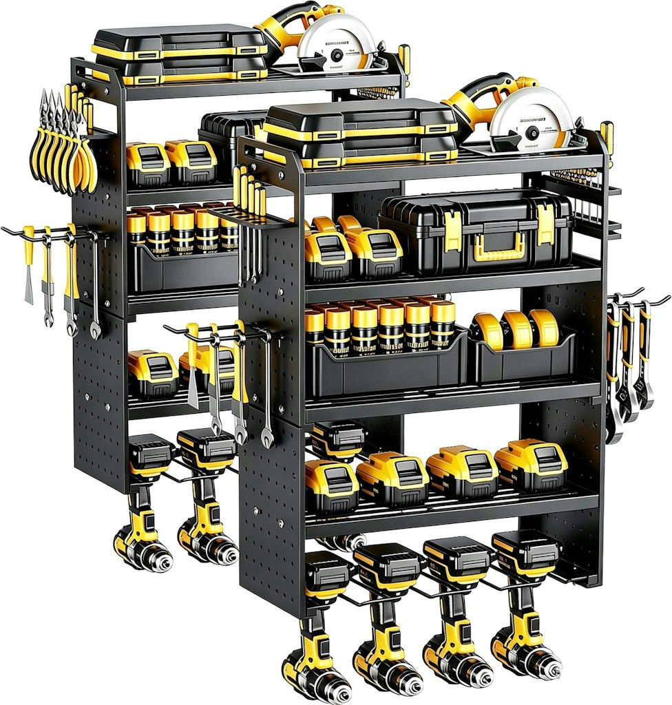 5-Tier Power Tool Organizer 2-Pack: $46