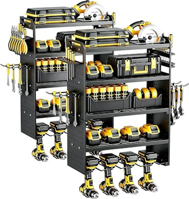 5-Tier Power Tool Organizer 2-Pack for $46 + free shipping