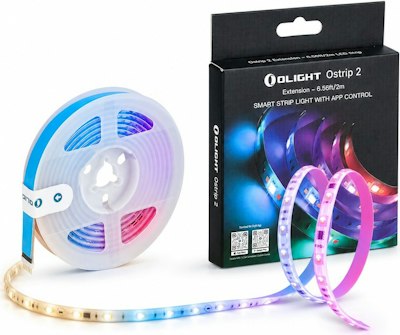Olight Ostrip 2 Extend RGBIC LED Strip Light for $8 + free shipping w/ Prime