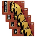 Four $25 PF Chang's Gift Cards ($100 Value) for $80 + email delivery
