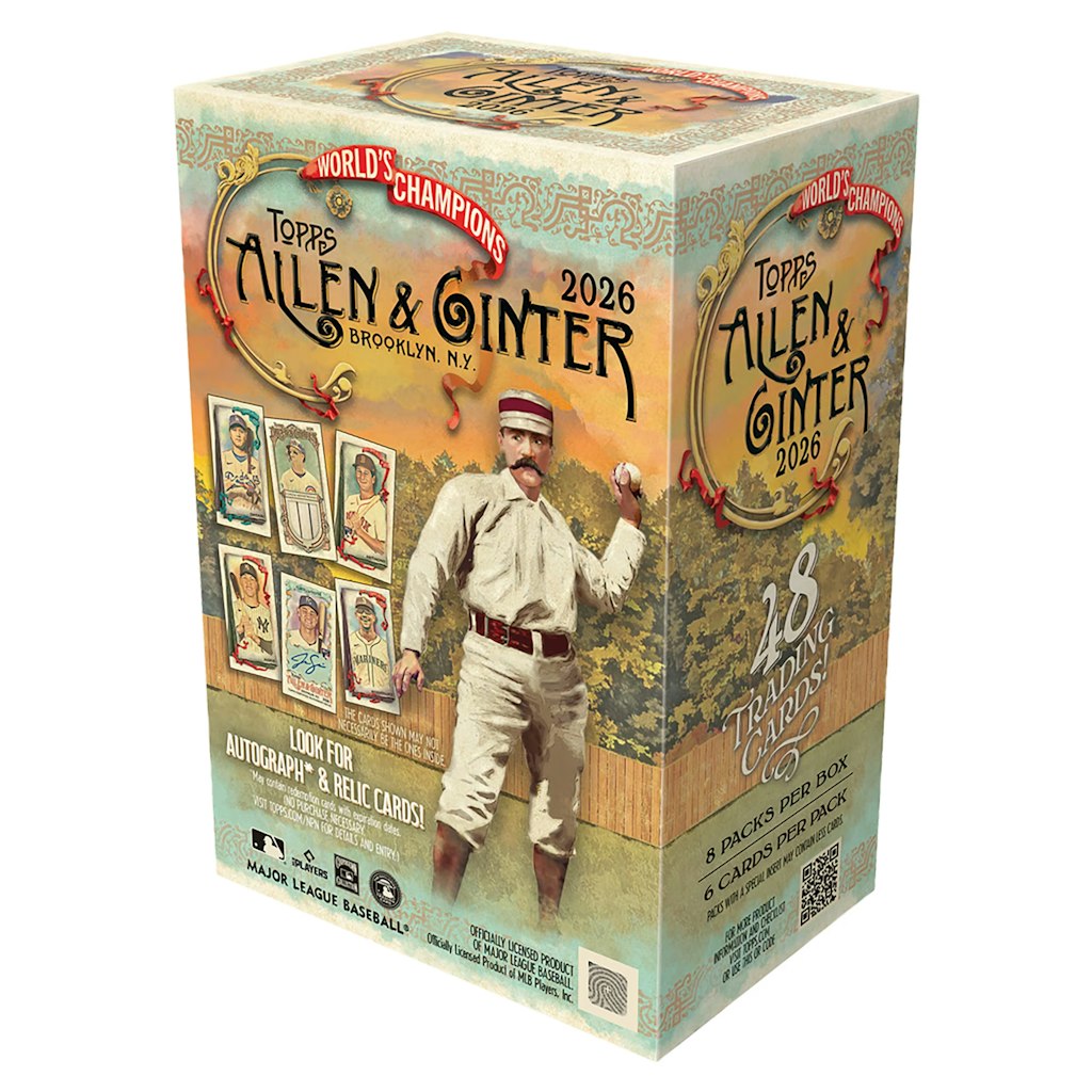 2026 Topps Allen & Ginter Baseball Factory Sealed Value Box: $25 2026 Topps Allen & Ginter Baseball Factory Sealed Value Box: $25