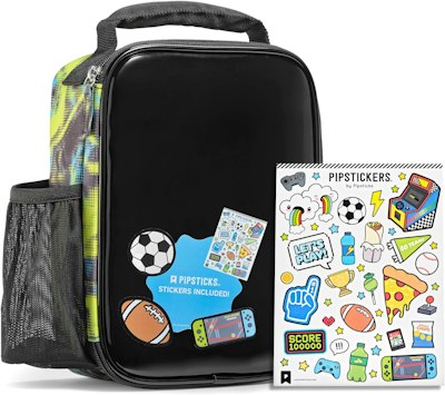 Fit & Fresh x Pipsticks Insulated Lunch Bag w/ Sticker Sheet for $10 + free shipping w/ Prime