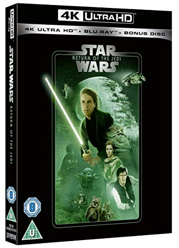 Star Wars Episode VI Return of the Jedi 4K UHD Blu-ray: $33.80