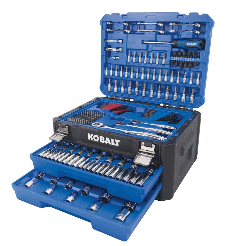 Kobalt 302-Piece Metric / SAE Mechanics Tool Set: $99