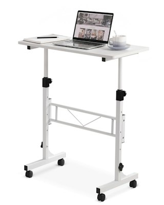 Adjustable Height Mobile Standing Desk for $46 + free shipping