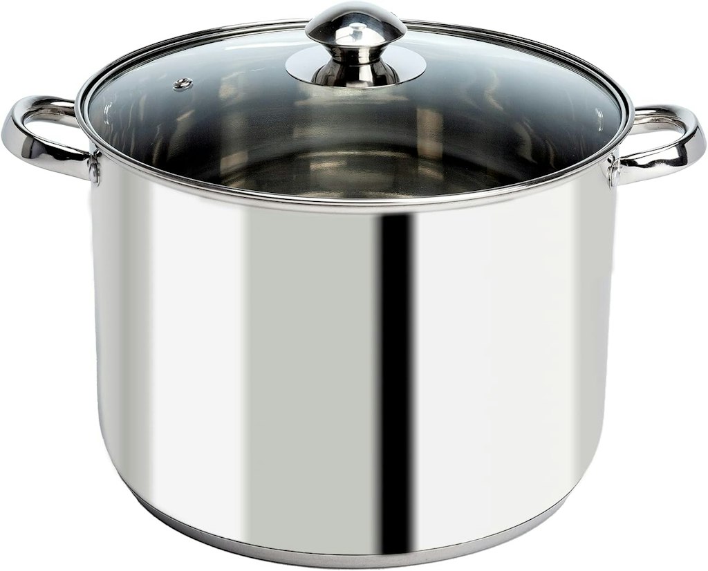 Ecolution 8-Quart Stainless Steel Stock Pot: $18 w/ Prime