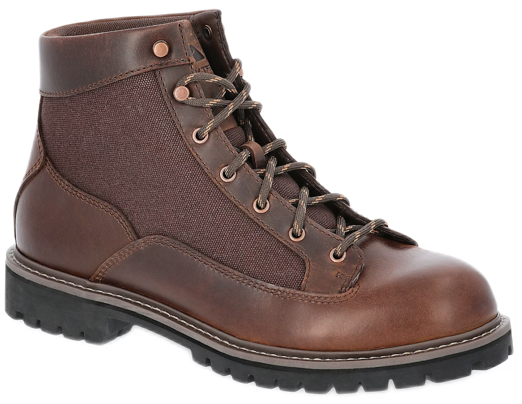Ozark Trail Men's Leather Roofer Boots (9 only): $17