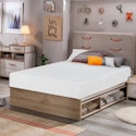 FDW 8" Twin Gel Memory Foam Mattress for $100 + free shipping
