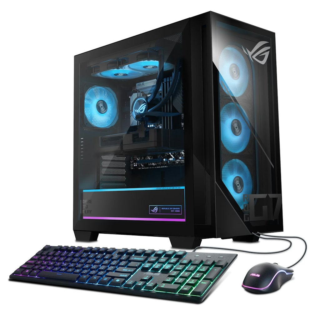 ASUS ROG G700 Ultra 7 Gaming Desktop PC w/ RTX 5060 Ti: $1,299